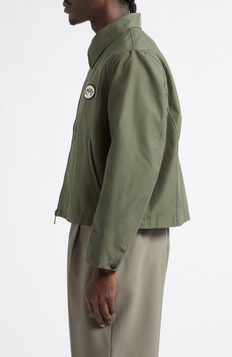 Second Layer Lucky Station Jacket, Alternate, color, Military Green
