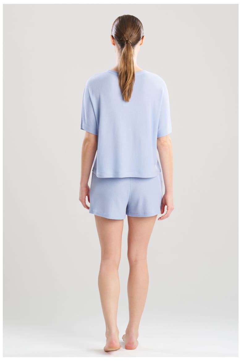 Mila Waffle Everywhere Wedge Top, Alternate, color, FRENCH BLUE