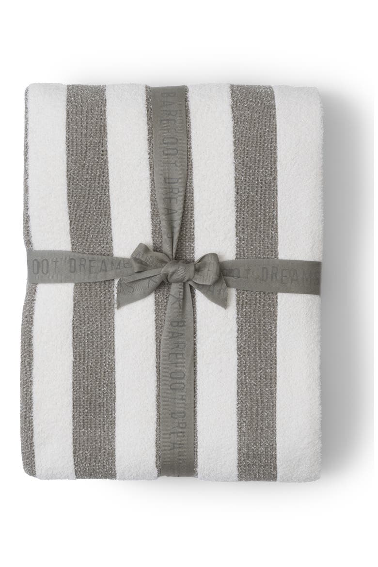 Cozychic® Stripe Throw Blanket, Alternate, color, EUCALYPTUS / CREAM