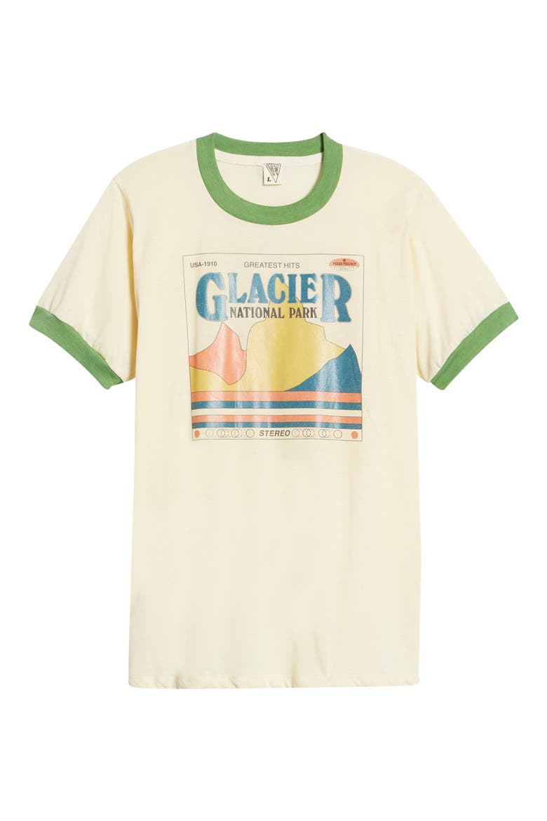 Glacier's Greatest Hits Graphic Tee, Alternate, color, WHITE/ GREY