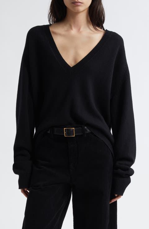 Feron Cashmere V-Neck Sweater