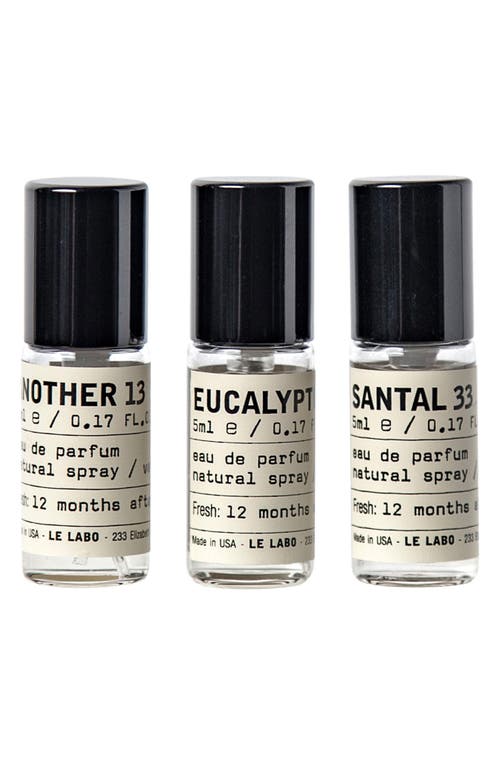 Le Labo Eau De Parfum Discovery Set $107 Value