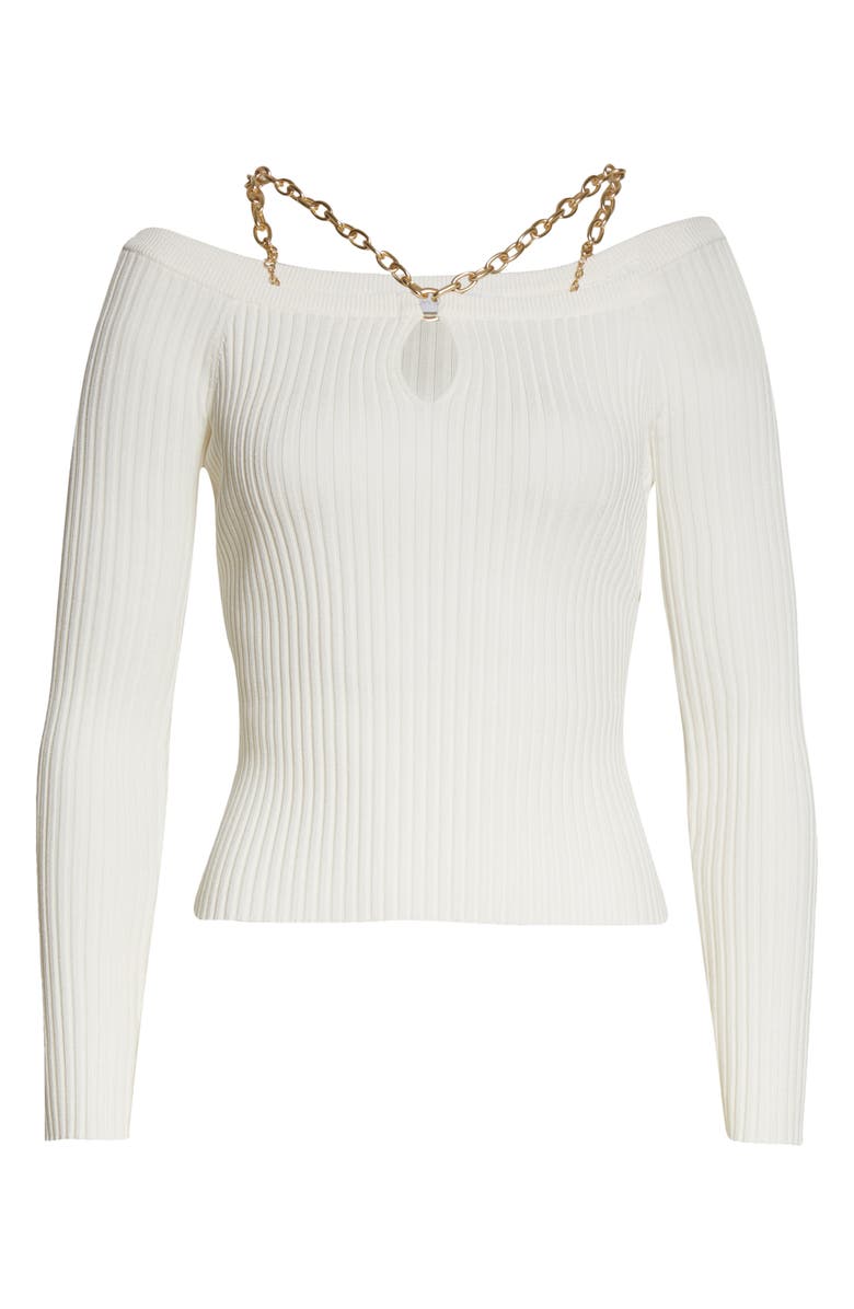 Simkhai Jonathan Simkhai Quinn Off the Shoulder Top, Alternate, color, 