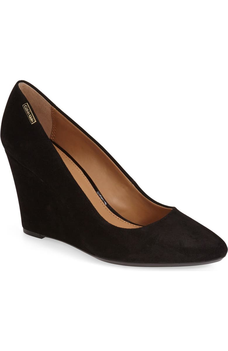 Calvin Klein 'Celesse' Wedge Pump, Main, color,