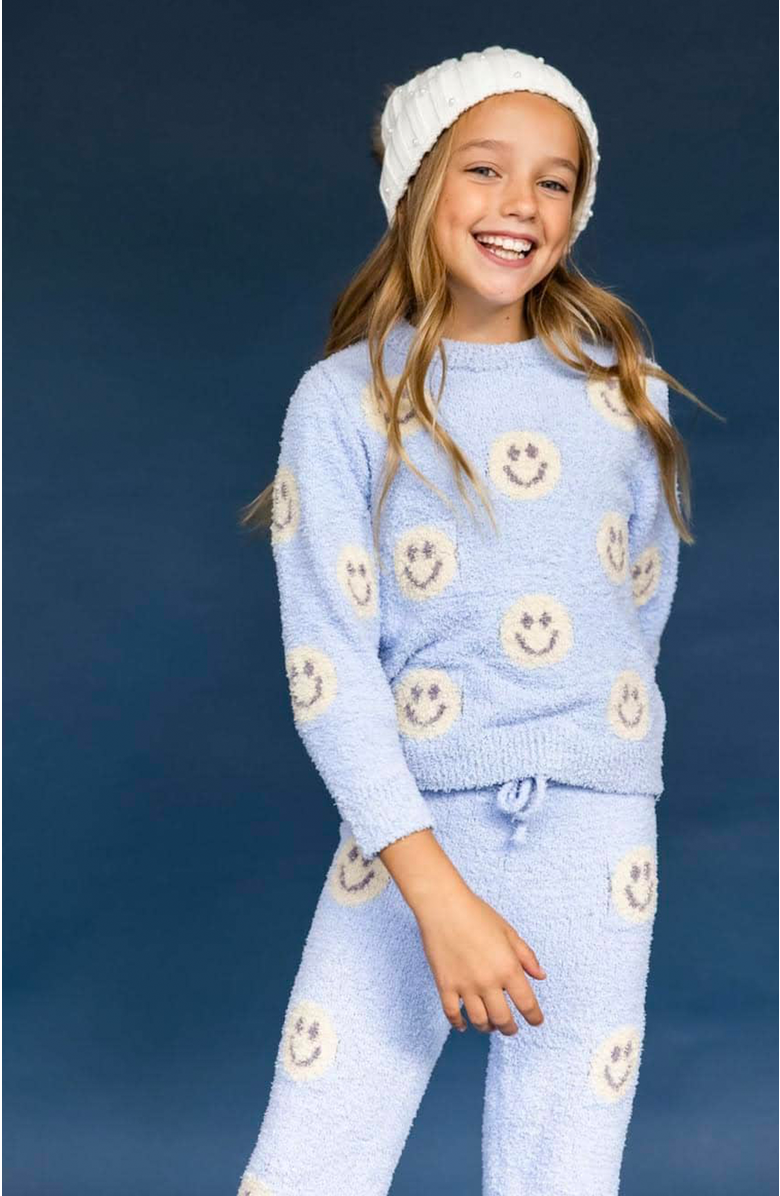 Lola + The Boys Smiley Fuzzy Set, Alternate, color,