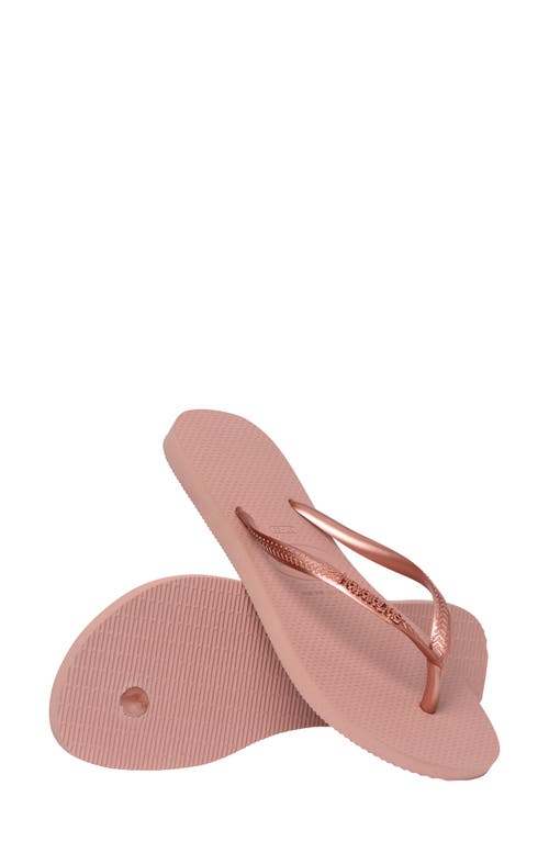 HAVAIANAS HAVAIANAS SLIM LOGO FLIP FLOP