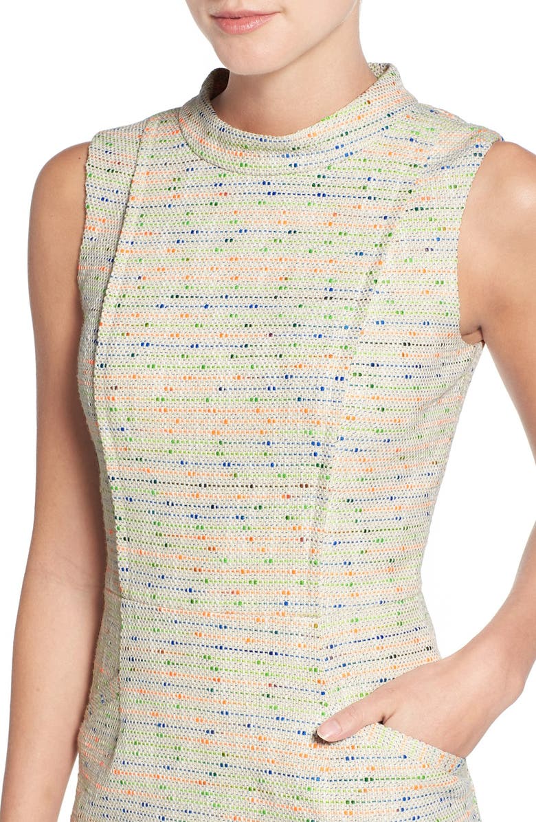 Halogen<sup>®</sup> Tweed Sheath Dress, Alternate, color, 