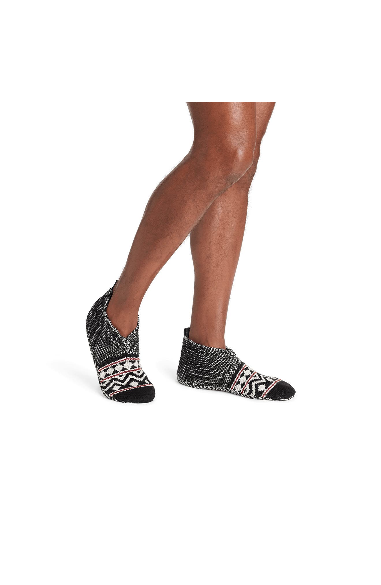 Bombas Fair Isle Stripe Gripper Slipper, Alternate, color, 