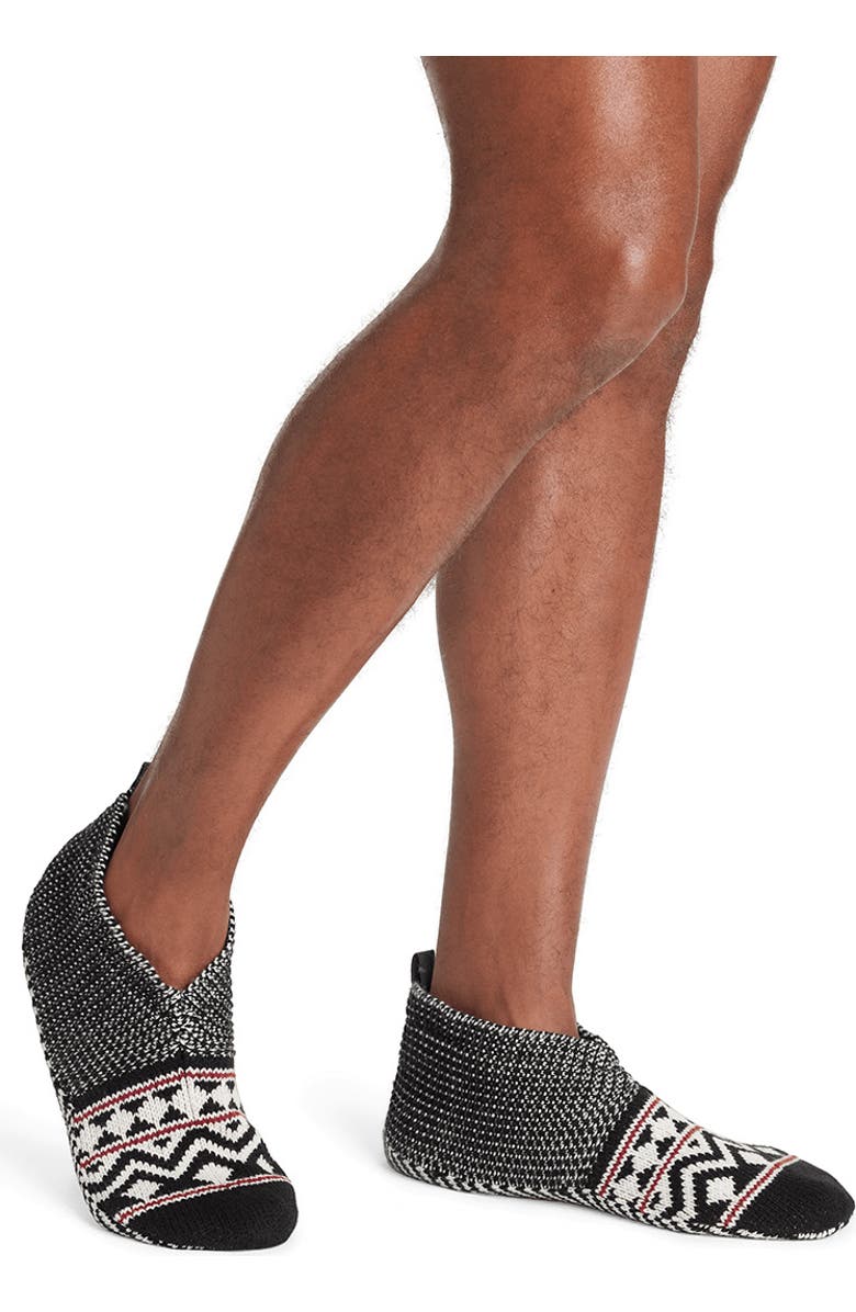 Bombas Fair Isle Stripe Gripper Slipper, Alternate, color,