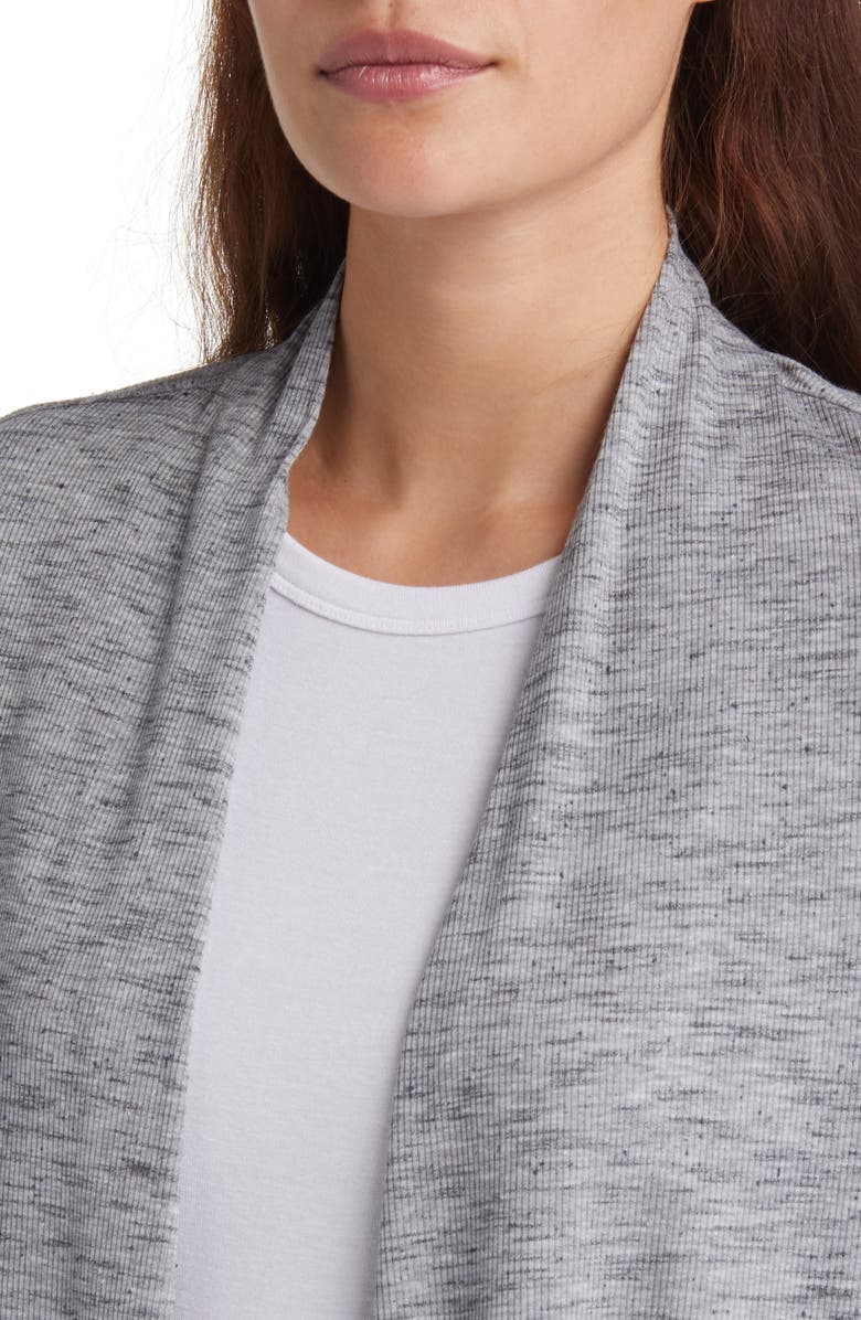 NIC+ZOE Drapey Rib Cardigan, Alternate, color, 