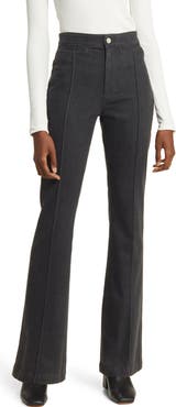 AG Anisten Tailored Pintuck High Waist Stretch Flare Jeans