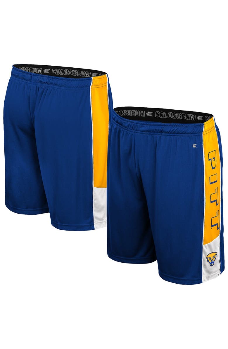 COLOSSEUM Men's Colosseum Royal Pitt Panthers Quantum Shorts, Alternate, color, Royal