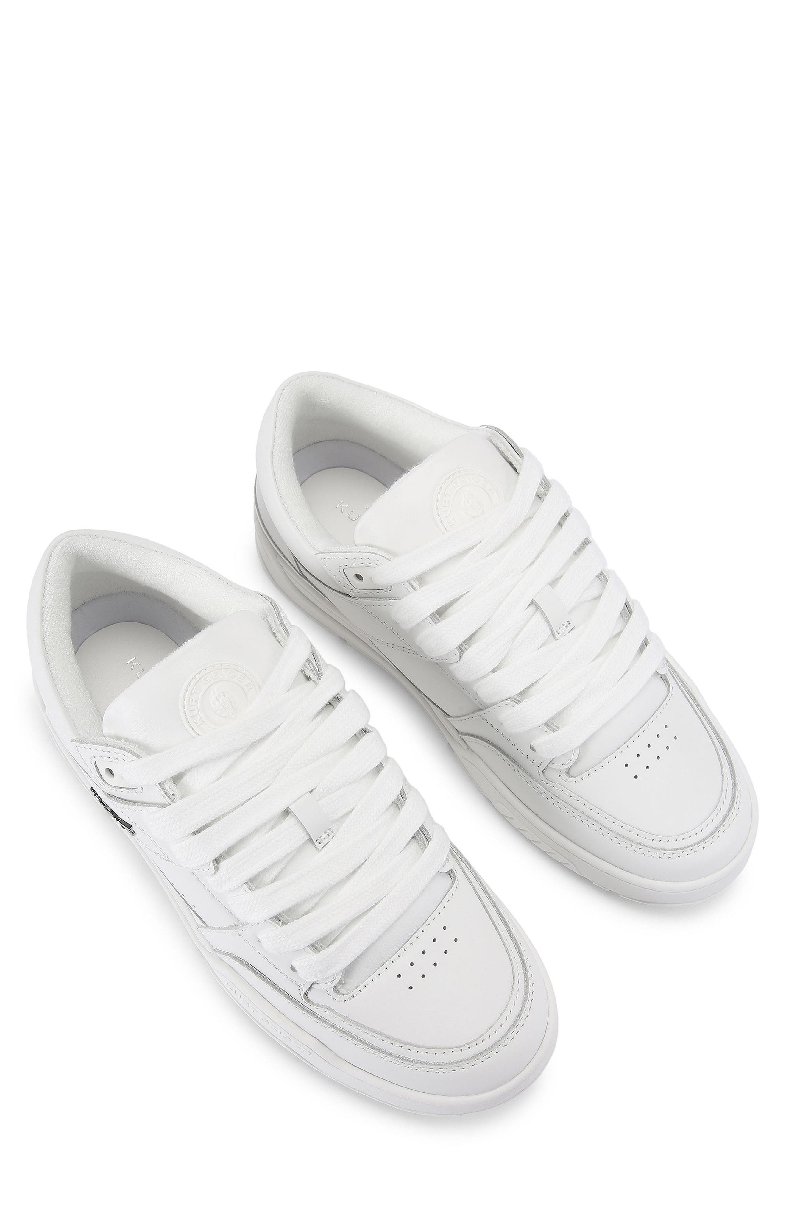 Kurt Geiger London Hatton Low Top Sneaker, Alternate, color, White