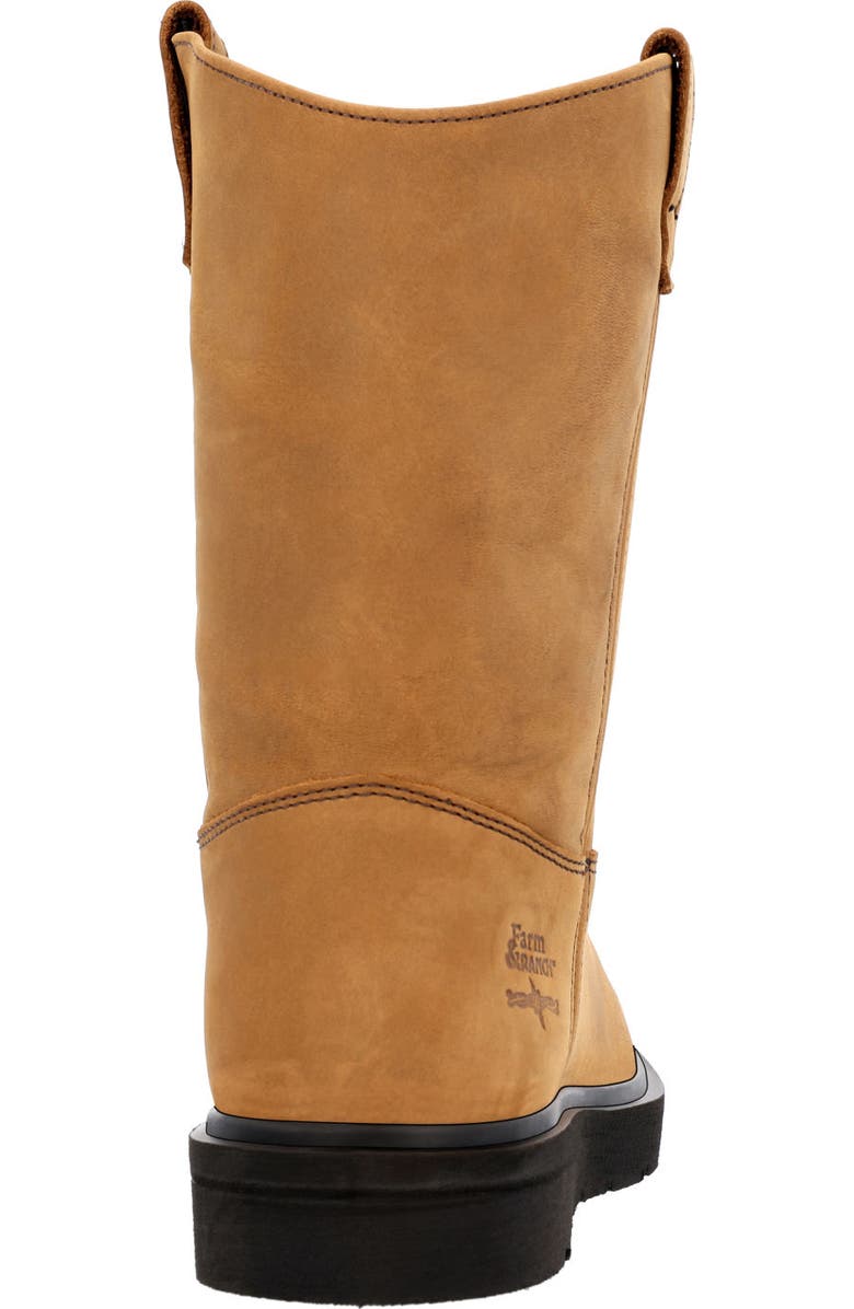 Georgia Boot Farm And Ranch Pull On Work Boot, Alternate, color, Mississippi Tan