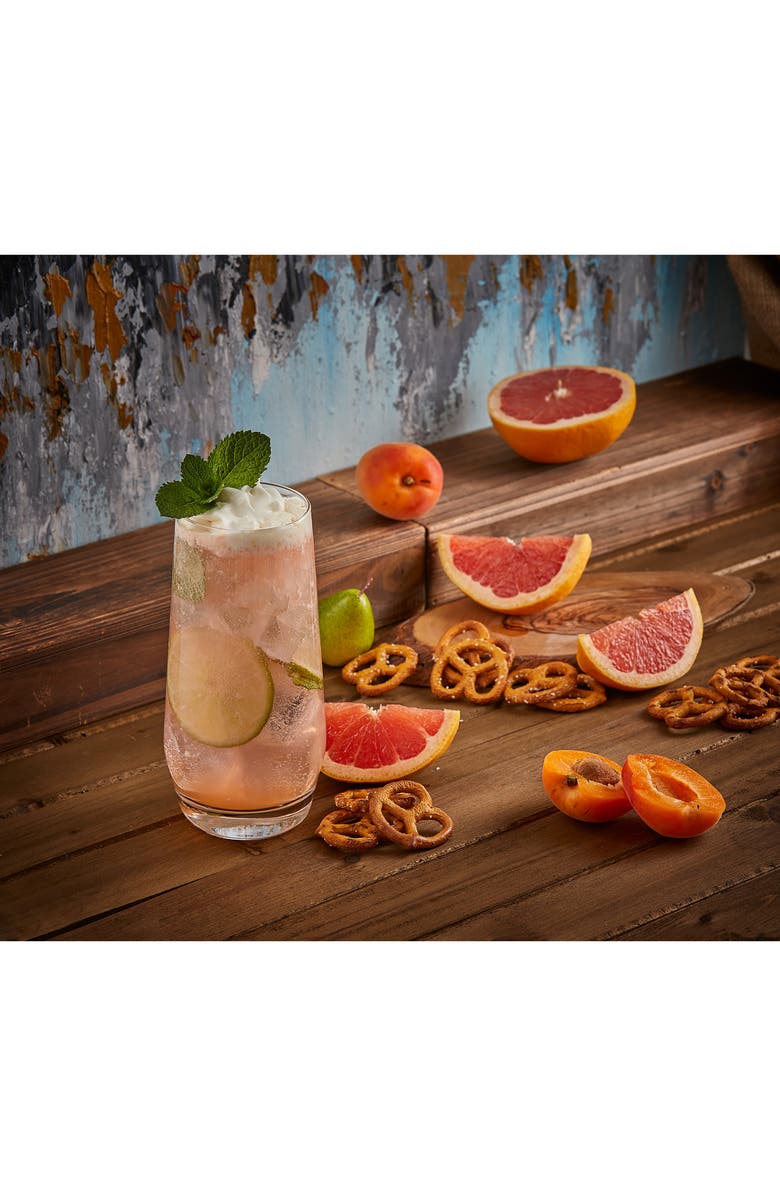 JoyJolt Gwen Crystal Highball Drinking Glass - Set of 4, Alternate, color, 