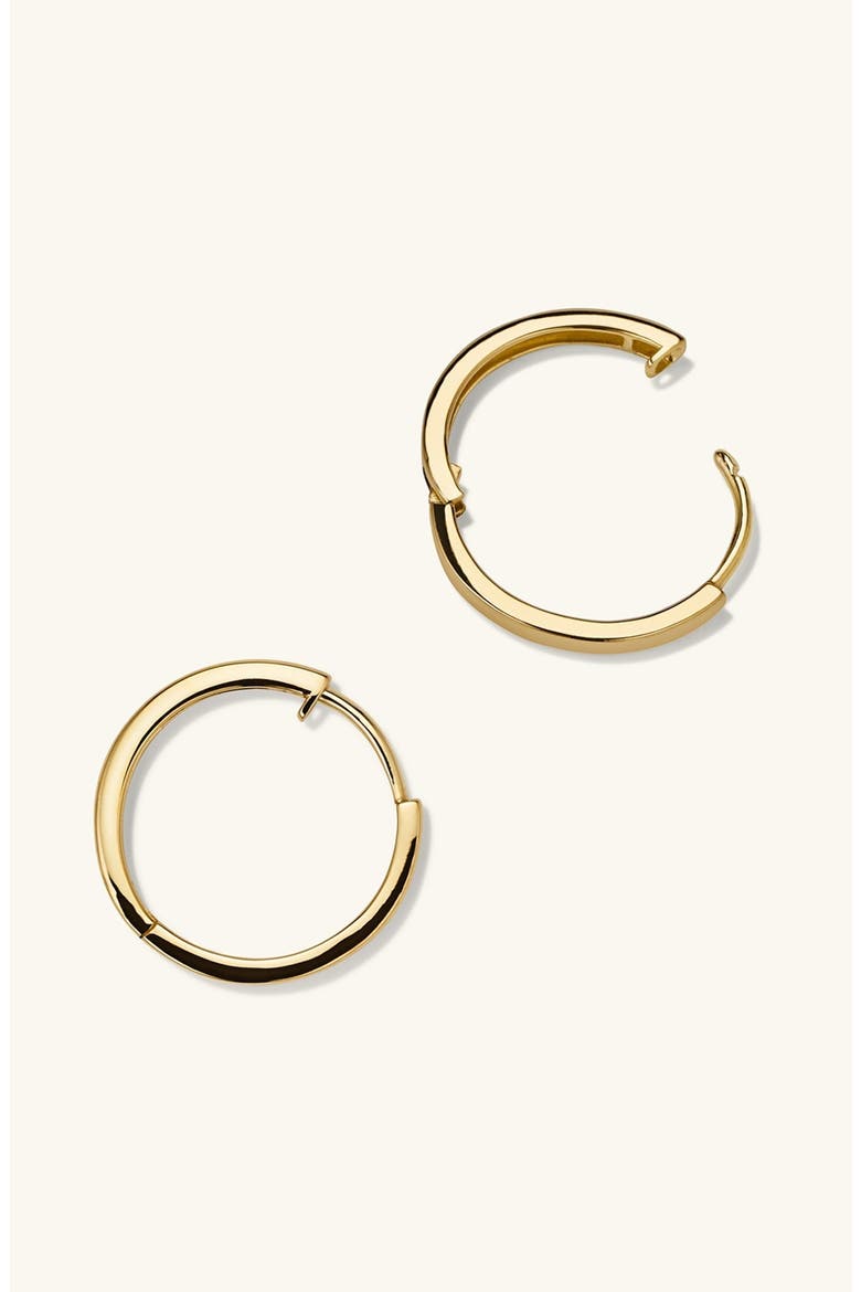 Easy Hoops, Alternate, color, Yellow Gold