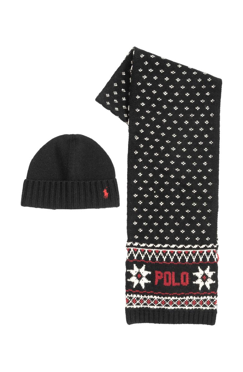 Polo Ralph Lauren Nordic Boxed Gift Set, Main, color, Black/Cream