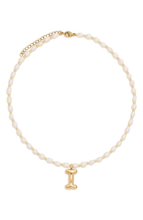 Dainty Initial Pendant Necklace