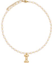 Petit Moments Dainty Initial Pendant Necklace