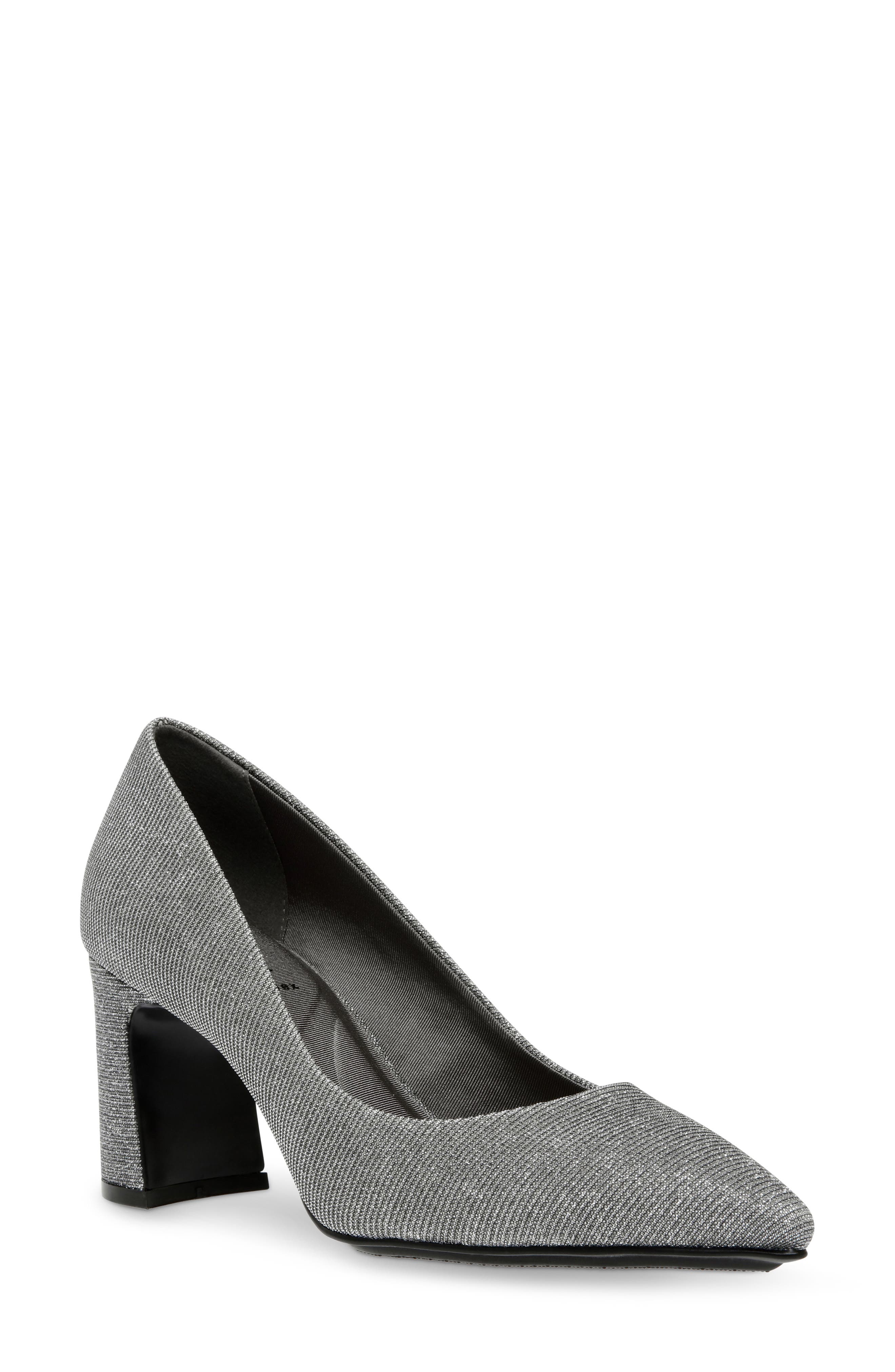 Anne Klein Benedette Pointed Toe Pump in Silver 