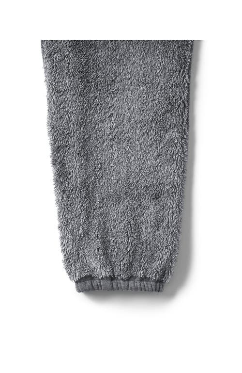 Lands' End Serious Sweats High Pile Lined Pant In Gray