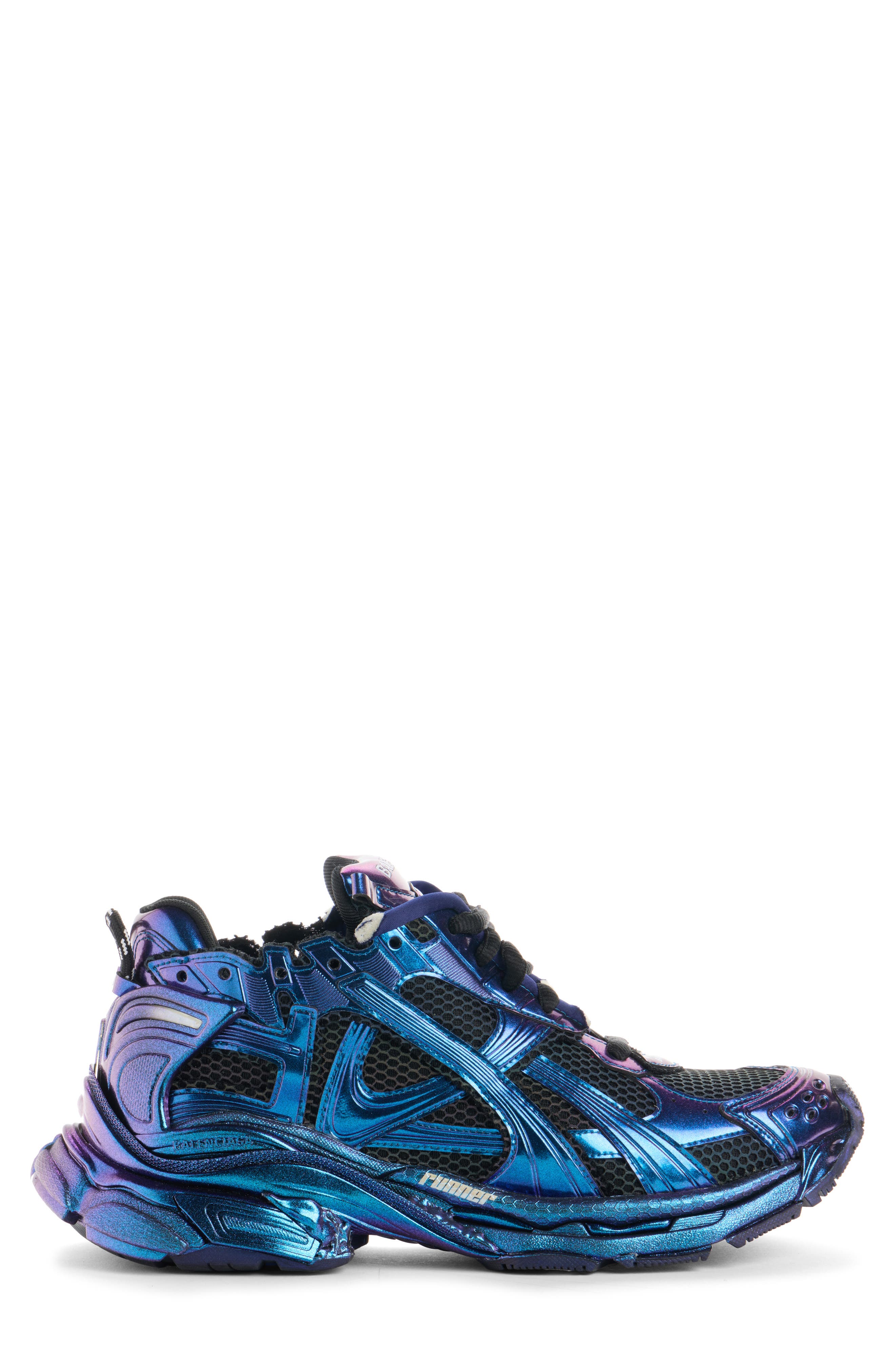 Balenciaga Runner Sneaker, Alternate, color, Blue