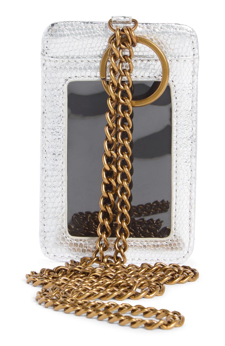 Kurt Geiger London Bond Lanyard Chain Card Wallet, Alternate, color, 
