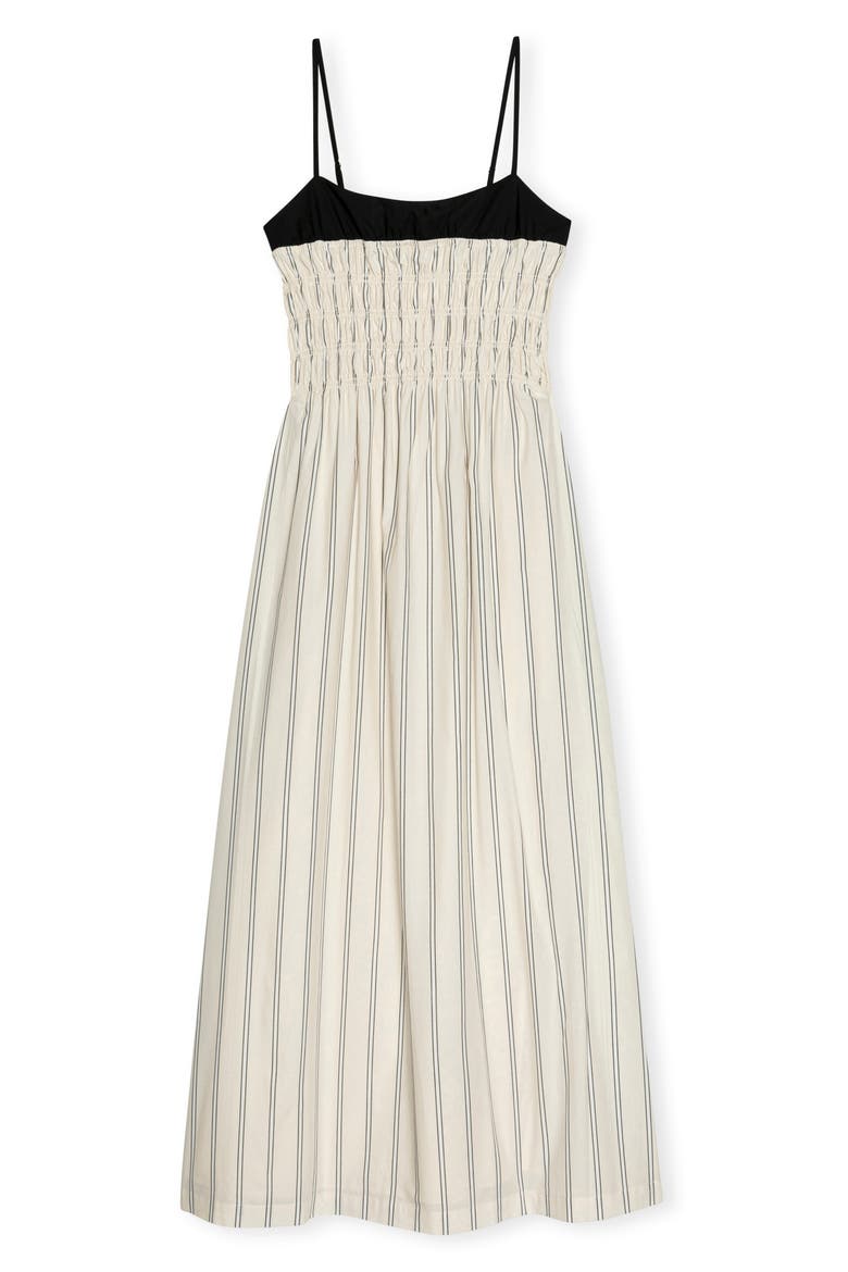 Primrose Stripe Smocked Bodice A-Line Dress, Alternate, color, PALMA STRIPE