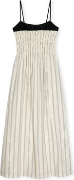 Rails Primrose Stripe Smocked Bodice A-Line Dress