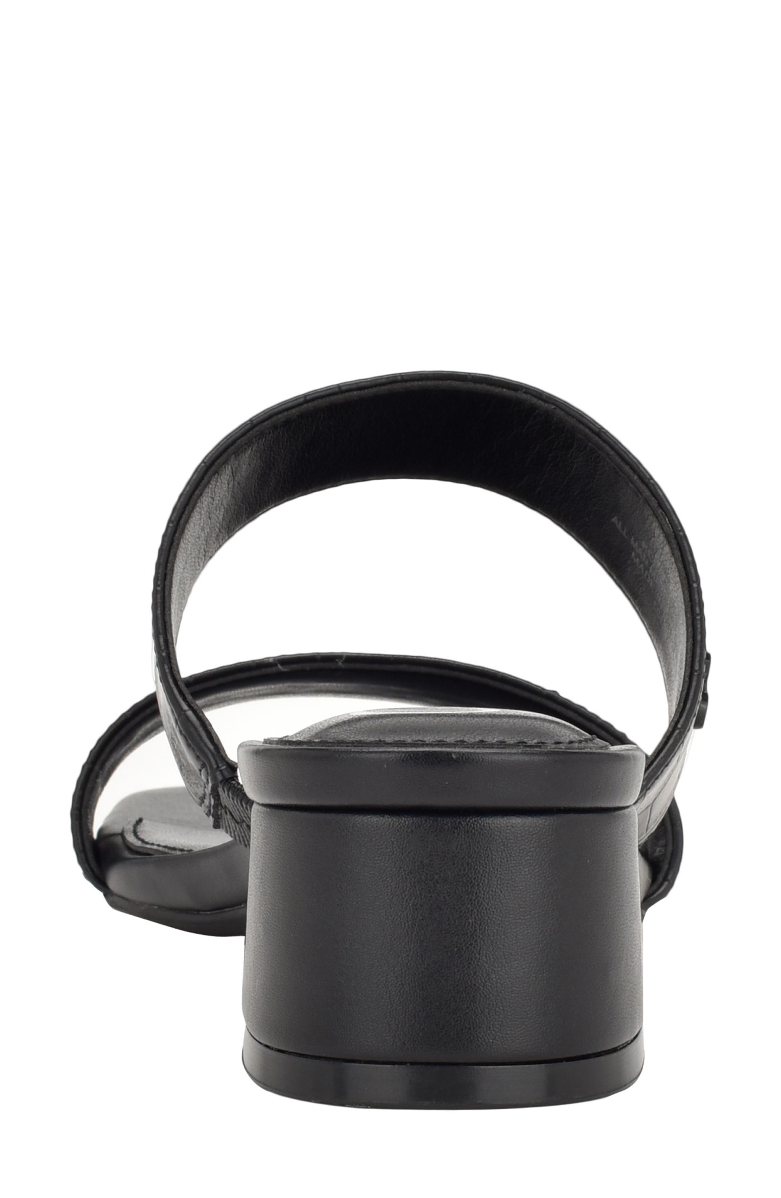 Calvin Klein Paneer Square Toe Slide Sandal, Alternate, color, 