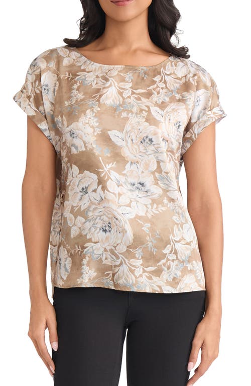 Jones New York Floral Top In Multi