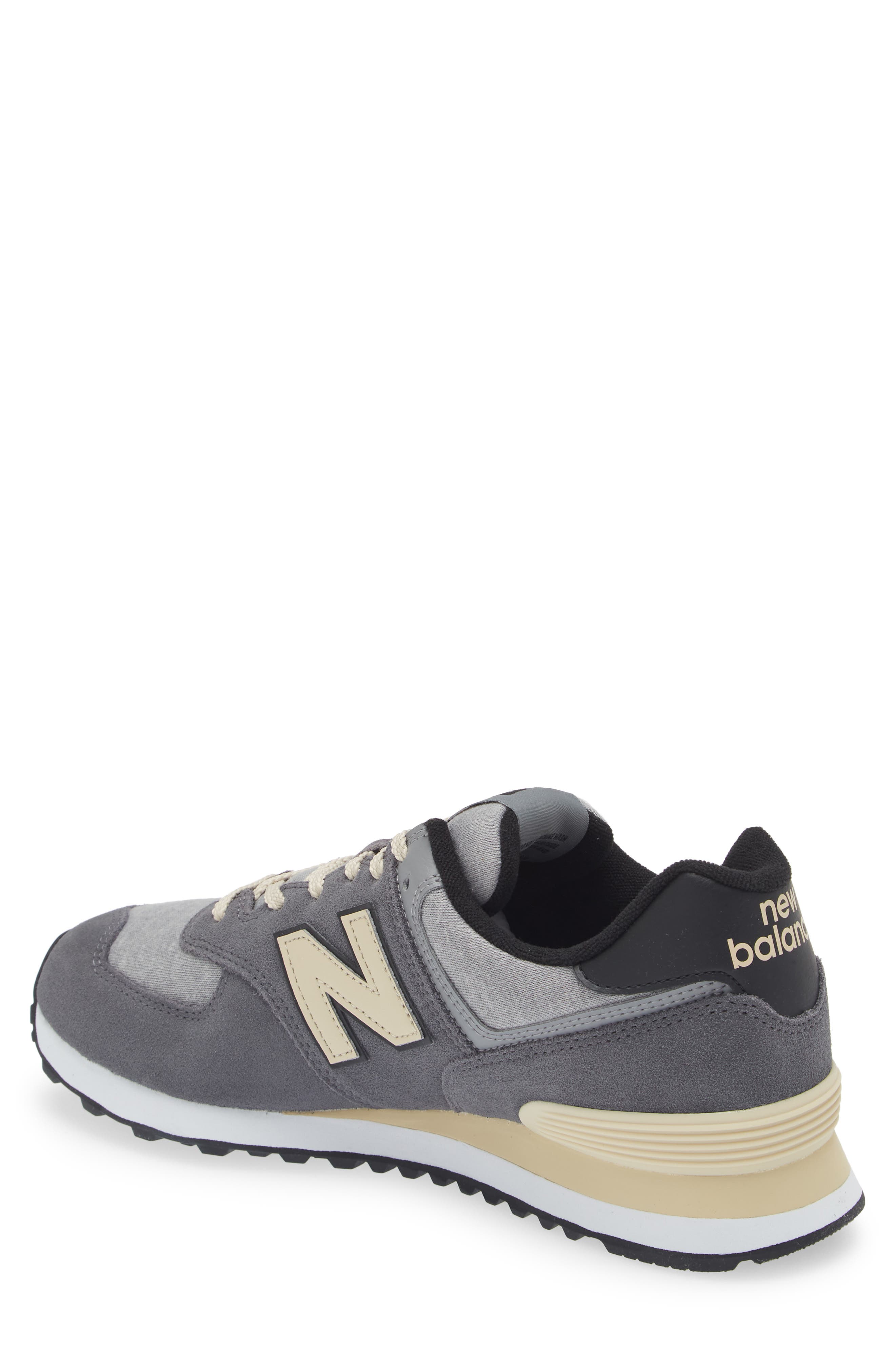 New Balance Gender Inclusive 574 Sneaker, Alternate, color, Magnet/ Sandstone
