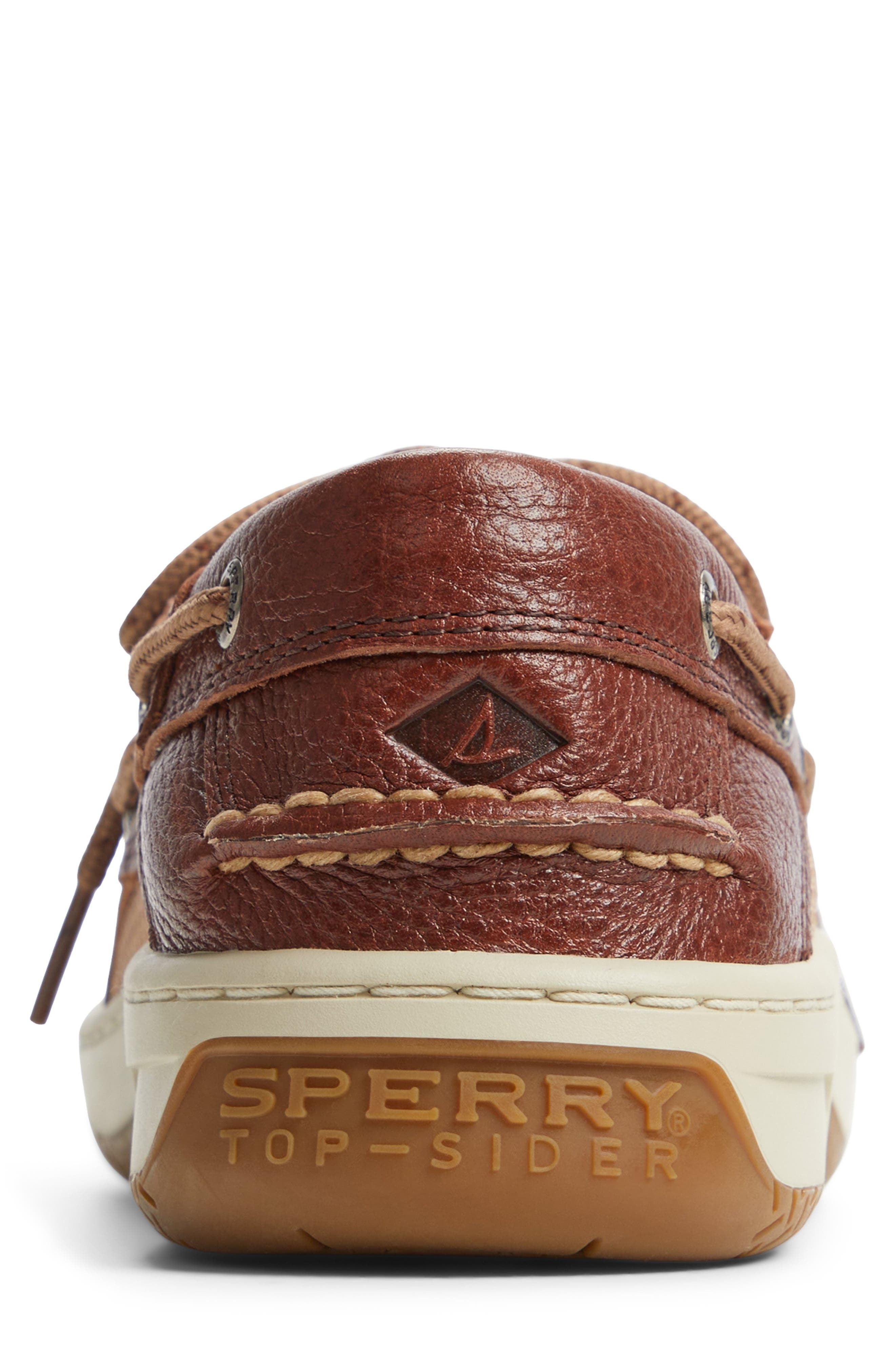 Sperry Billfish 3-Eye Boat Shoe, Alternate, color, Brown