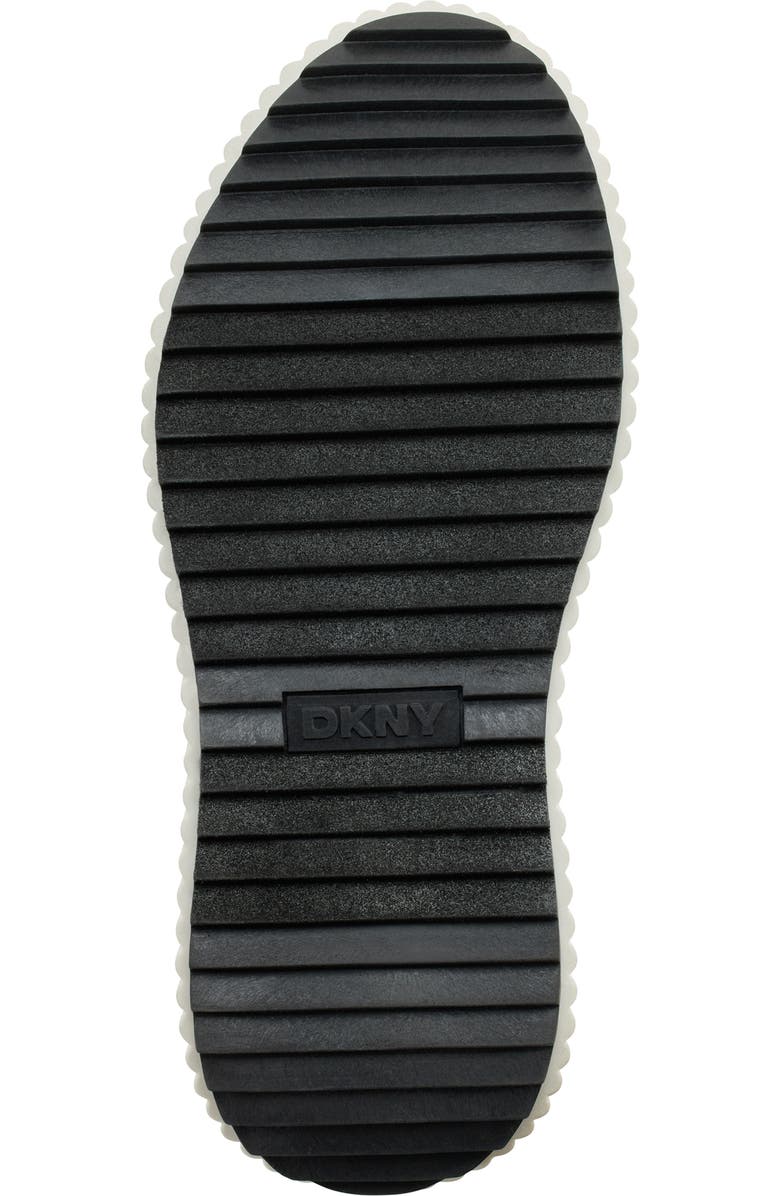 DKNY Laurence Wedge Sneaker, Alternate, color, Pewter Black