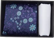 Ted Baker Laurier Floral Silk Blend Tie & Pocket Square Set