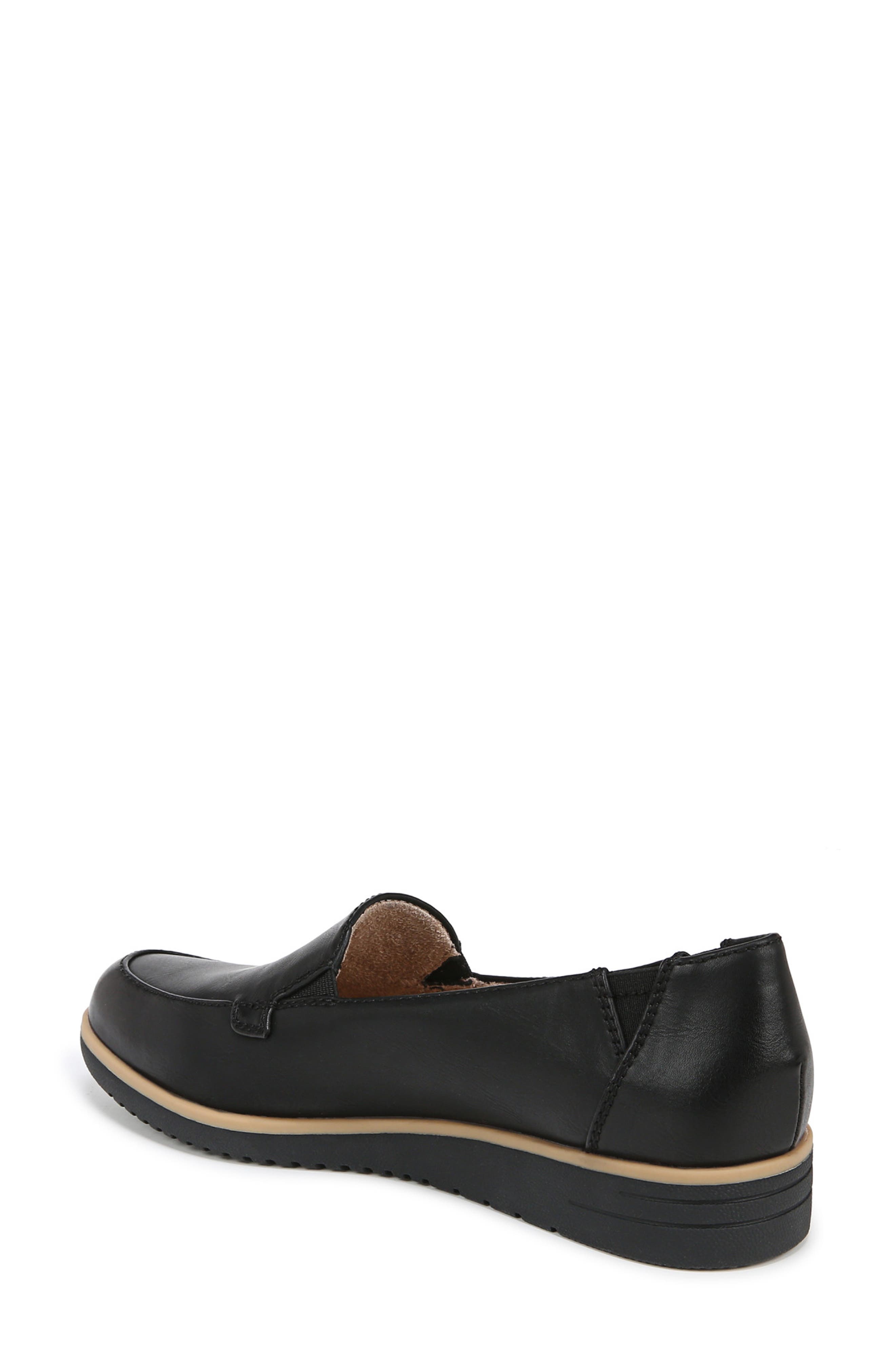 SOUL NATURALIZER Idea Slip-On, Alternate, color, Black Faux Leather