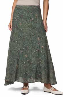 Splendid Versailles Floral Tiered Maxi Skirt