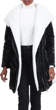 GORSKI Quilted Parka With Genuine Shearling