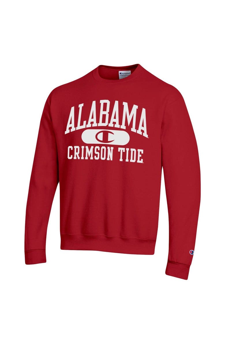 Champion Men's Champion Crimson Alabama Crimson Tide Arch Pill Sweatshirt, Alternate, color, Crimson