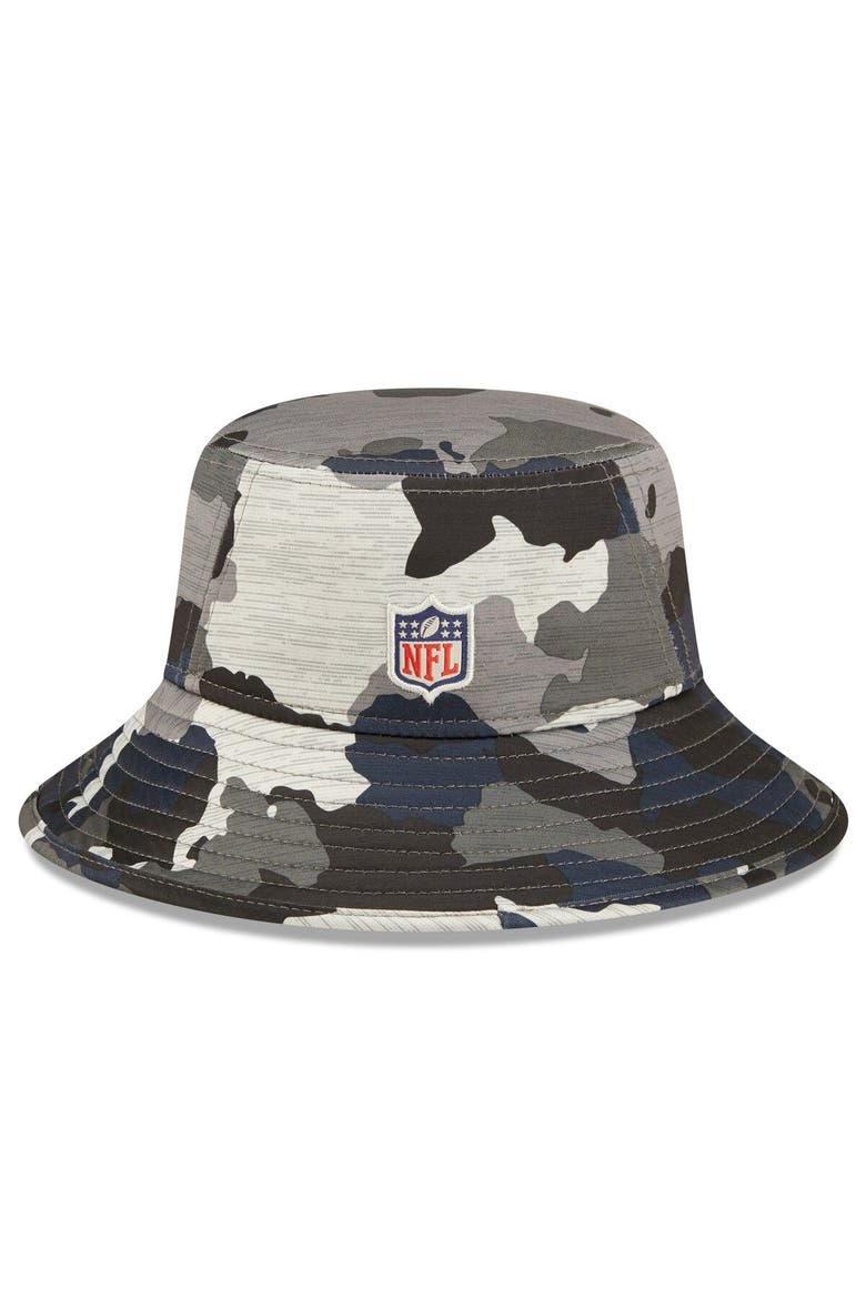 Men's New Era Camo Tennessee Titans 2022 NFL Training Camp Official Bucket Hat, Alternate, color, Camo