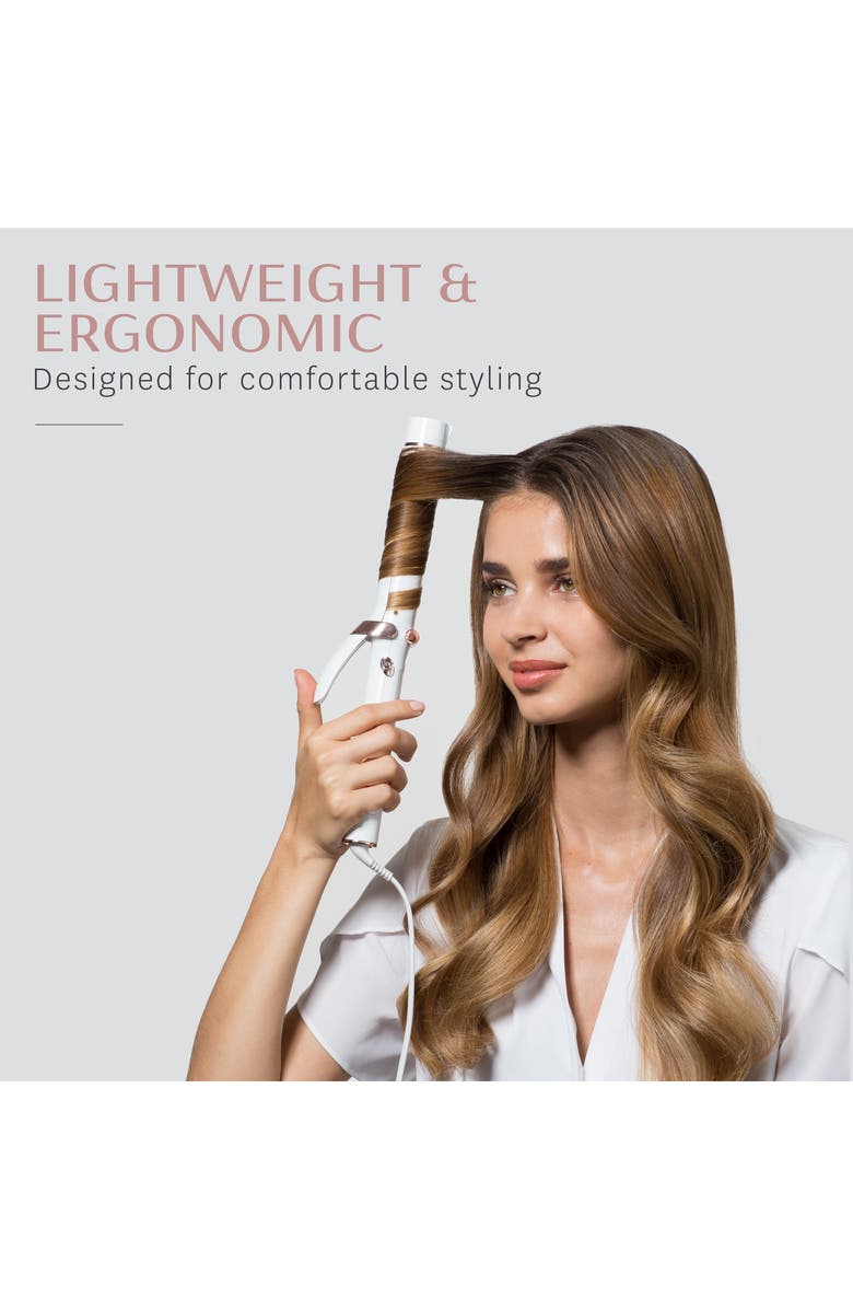 T3 Certified Refurbished T3 SinglePass Curl 1 ¼ Iron, Alternate, color, White