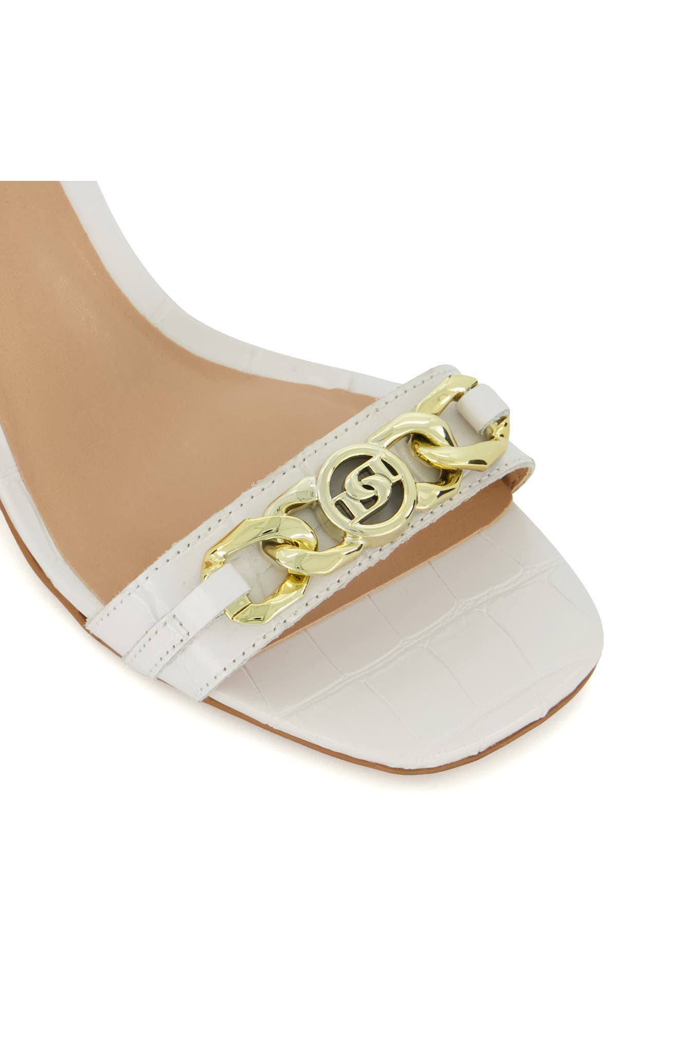 Dune London Manual Ankle Strap Sandal, Alternate, color, 