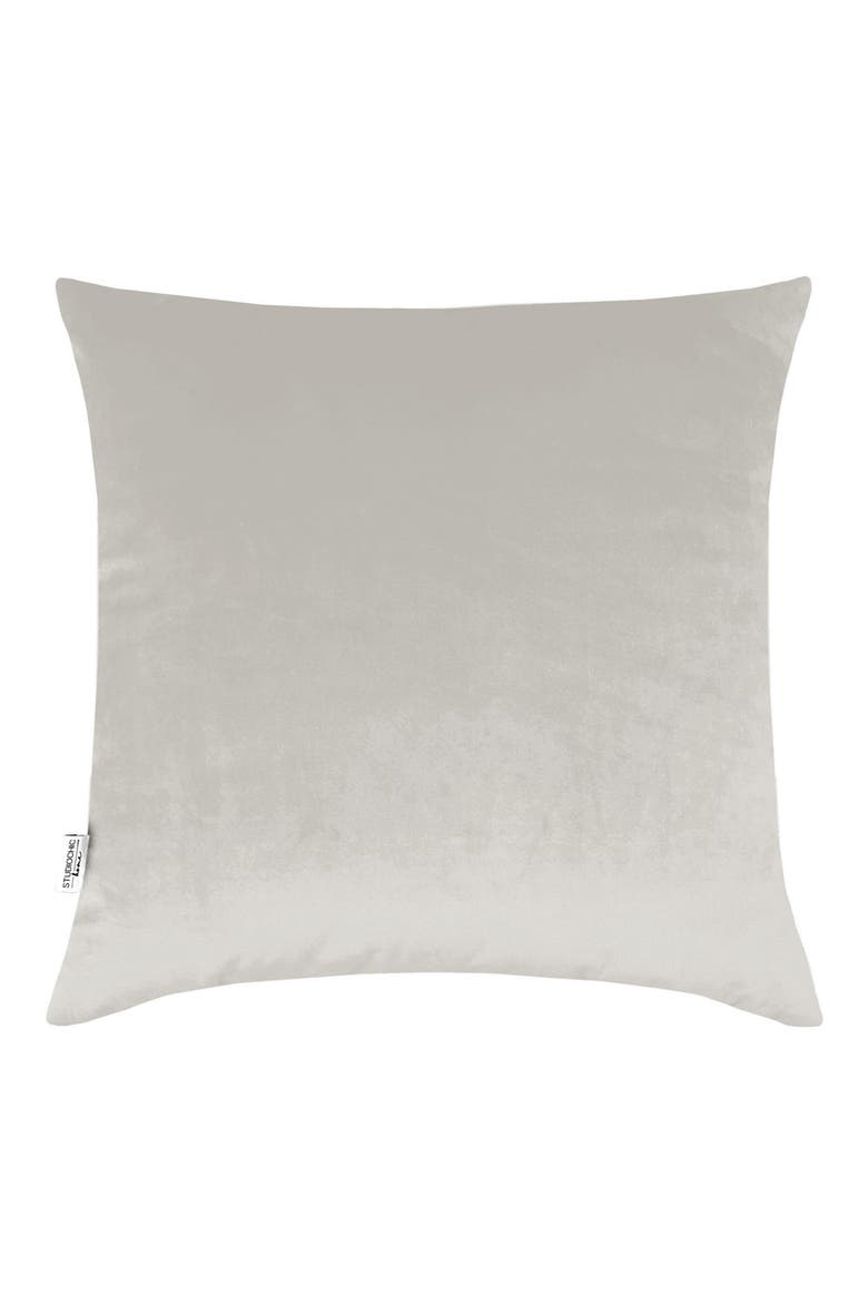 Cane Accent Pillow, Alternate, color, GRAY