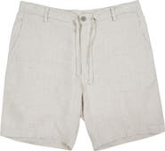Lords of Harlech Solid Linen Drawstring Short