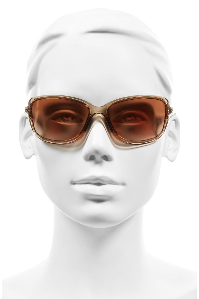 Cohort 62mm Sunglasses, Alternate, color, SEPIA/ DARK BROWN