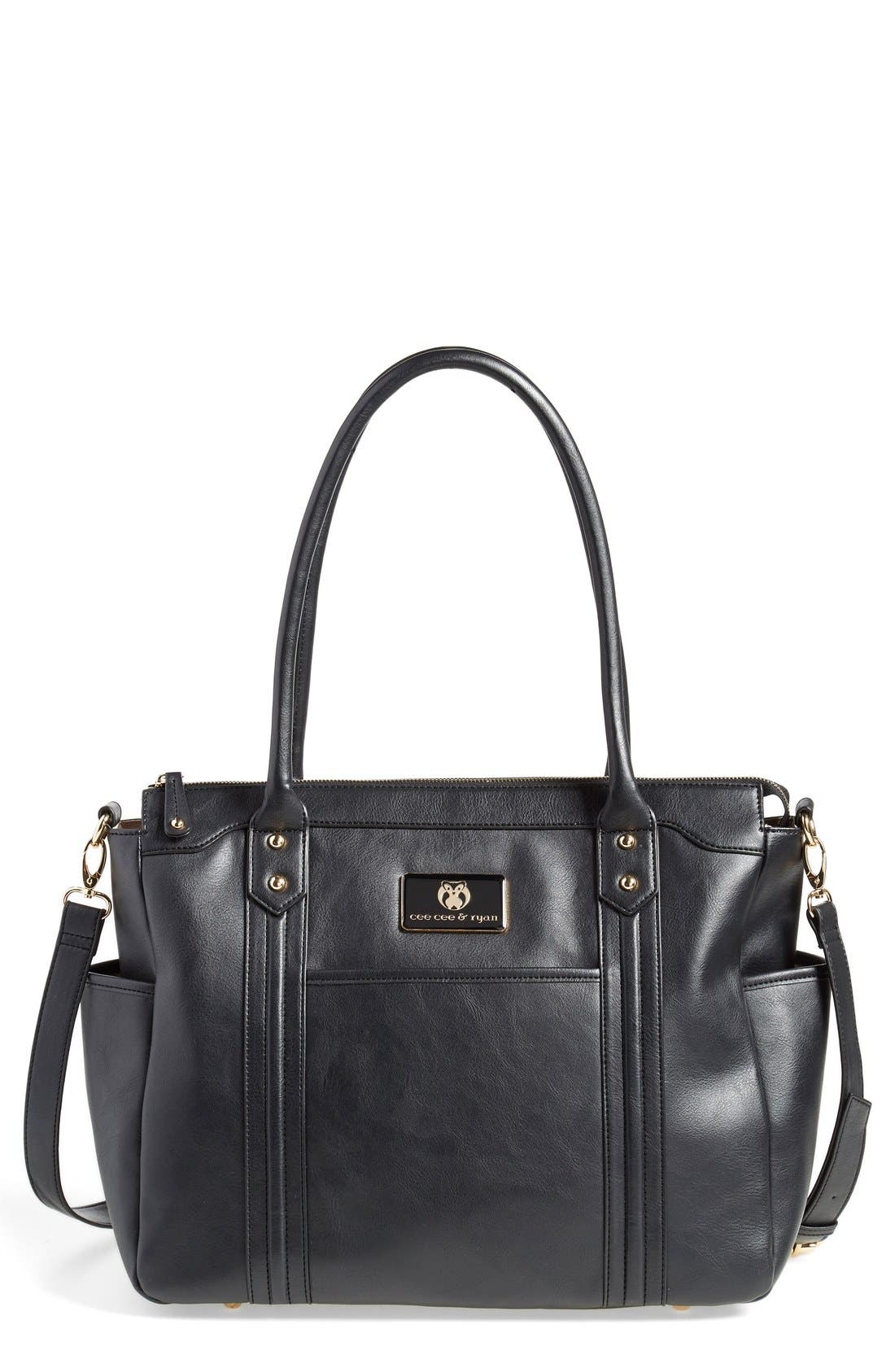 Cee Cee & Ryan 'Tesla' Baby Bag, Main, color, 