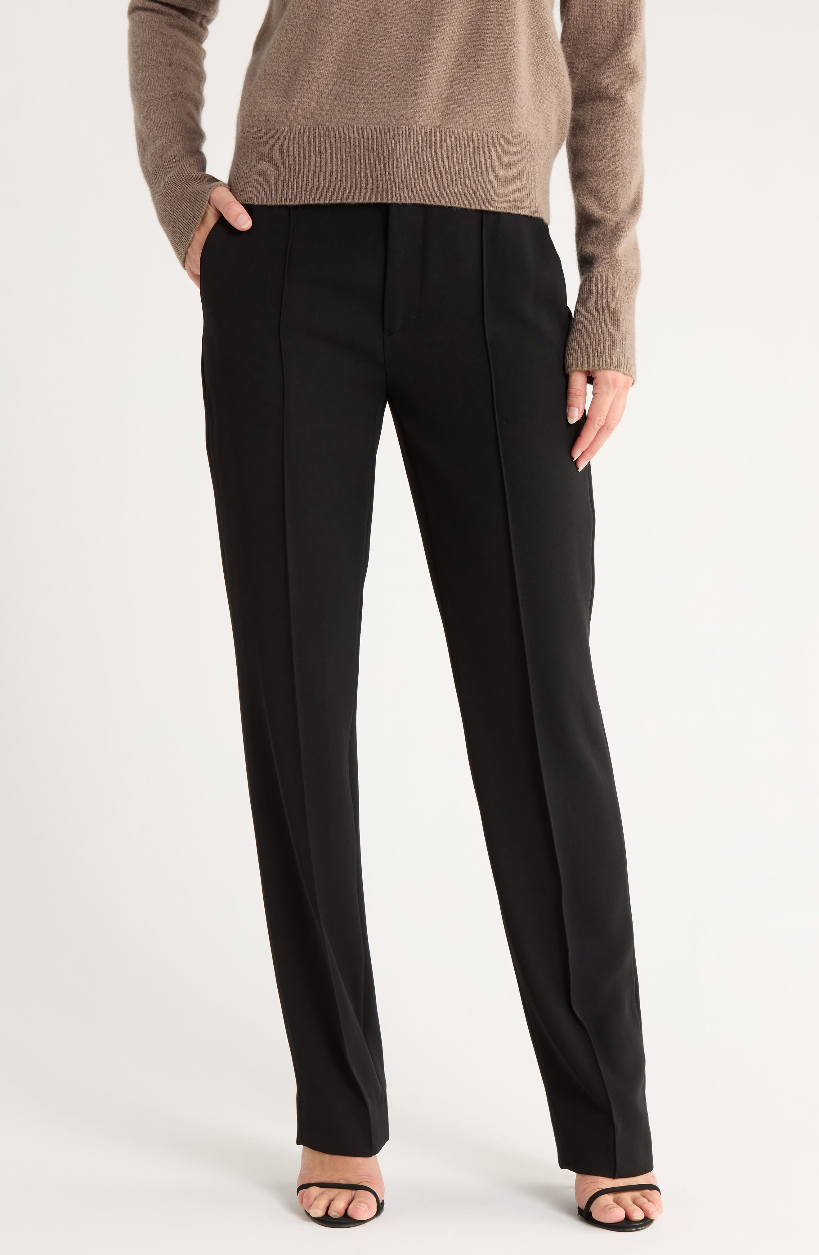 Vince High Waist Pleated Pants