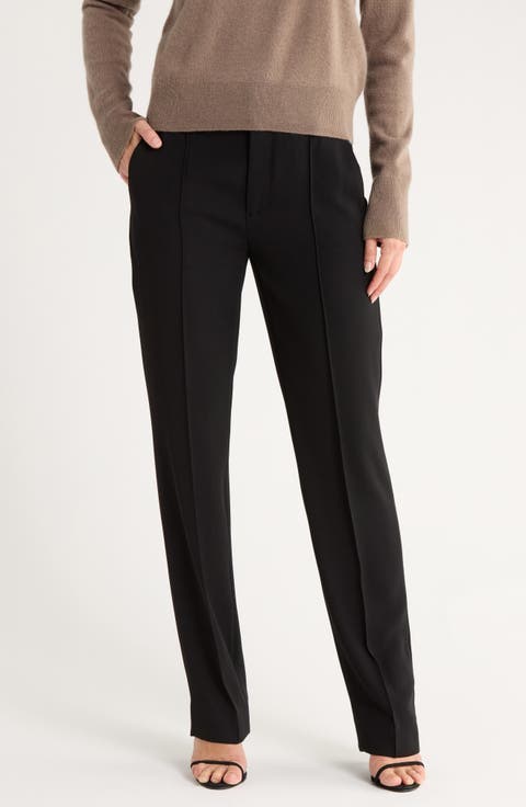 High Waist Pleated Pants
