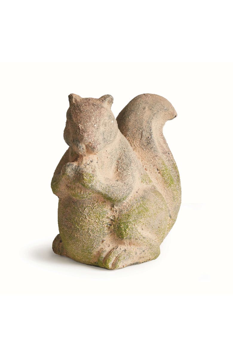 Napa Home & Garden Weathered Garden Squirrel, Main, color, Brown
