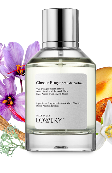 Classic Rouge Eau de Parfum, Made in France, 3.4 oz